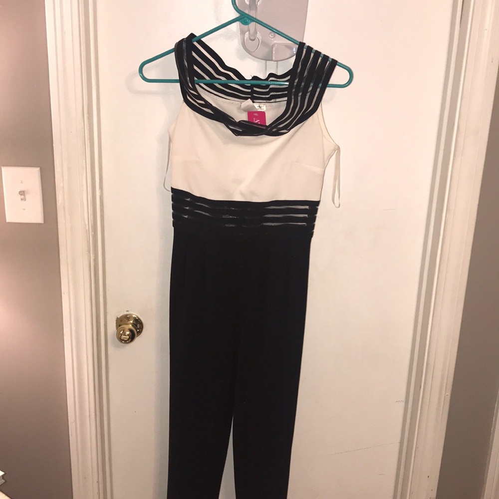 Black & White Jumpsuit